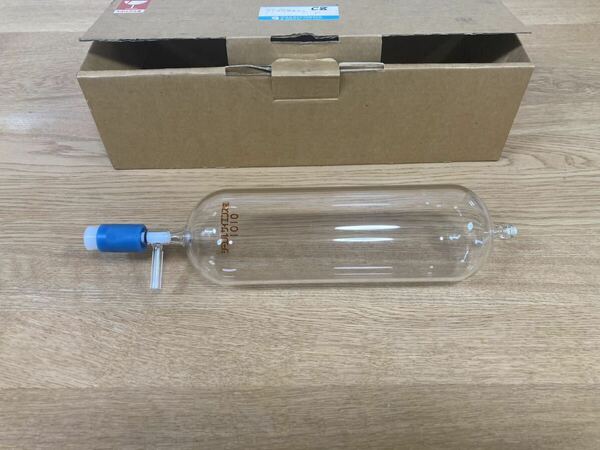 分析機器 公害・環境機器 環境測定器（検知管・ガスモニター ジーエルサイエンス 1000mL真空捕集びん 1個　真空補収瓶