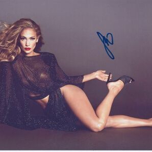 Jennifer Lopez ジェニファー・ロペス★直筆サイン写真★証明書COA◆9575の画像1