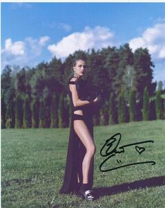 Alina Zagitova Arena * The gitowa* autograph autograph photograph * certificate COA*8941