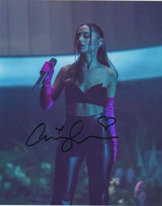 Ariana Grandeアリアナ・グランデ★直筆サイン写真★証明書COA◆9471