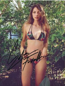 Celine Farach Celine *falak* autograph autograph photograph * certificate COA*9062