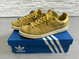 レア adidas originals スタンスミス stan smith アディダス オリジナルス 26.5cm スニーカー マスタード Ｍ17923 イエロー スエード靴