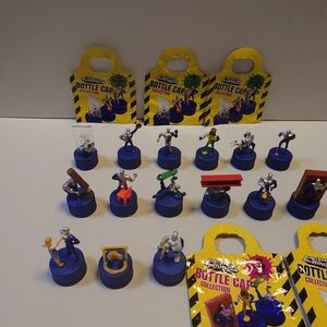 【15種類コンプリート】PEPSIMAN ペプシマン ボトルキャップ 第3弾 2000年 ペプシマン イン アクシデント