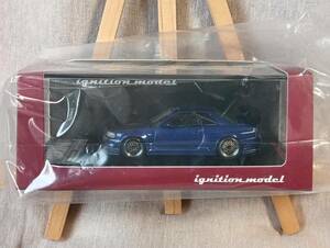 ■未開封■ イグニッションモデル 1/64 Nismo R34 GT-R Z-ture ブルーメタリック