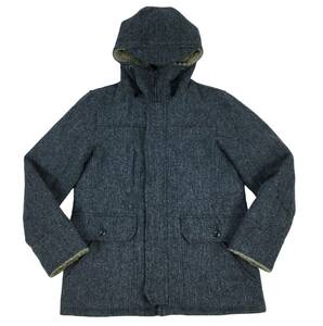 Harris Tweed ハリスツイード 裏ボア ZIPフィールドパーカー 38