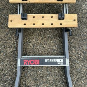 中古品★☆RYOBI リョービ WORK BENCH WB-10 作業台 ワークベンチ 道具 工具 DIY 折りたたみ式 ☆★の画像1