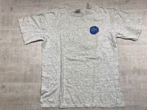 USA製 H.L. MILLER ミラー 90s ABC Stores Hawaii ストア ハワイ サーフ 霜降り 半袖Tシャツ カットソー メンズ バックプリント有 M グレー