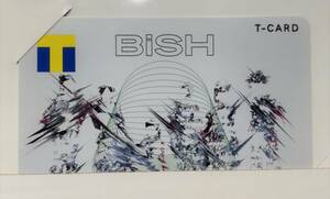 即決 TSUTAYA Tカード BiSH 2020ver. ビッシュ 限定 デザイン 新品 台紙付き 未登録 未使用 未開封