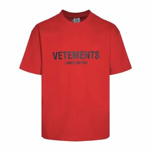 VETEMENTS ヴェトモン LIMITED EDITION LOGO Tシャツ VETEMENTS T-shirt Ｍサイズ