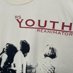 RAF SIMONS ラフシモンズ RAF SIMONS オフホワイトYouth Reanimator T シャツ Mサイズの画像3