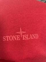 STONE ISLAND ストーンアイランド ドラコン 半袖 Tシャツ レッド 赤 希少 中古 Mサイズ_画像5