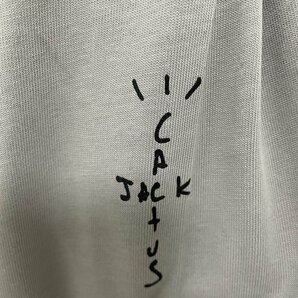 Neighborhood × Travis Scott Cactus Jack Carousel T-Shirt ネイバーフッド Tシャツ グレー コットン 希少 中古 Mサイズの画像2