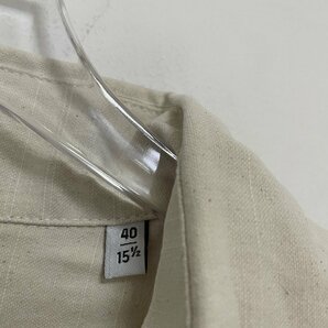 Jil Sander ジルサンダー MALFILE SELVEDGE CANVAS SHIRTシャツ シャツ 希少 中古 サイズ:40の画像3