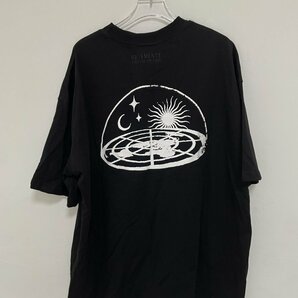 VETEMENTS ヴェトモン FLAT EARTH T-SHIRT Tシャツ メンズ 希少 中古 ブラック Mサイズの画像6