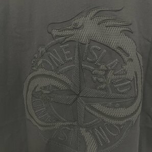 STONE ISLAND ストーンアイランド ドラコン 半袖 Tシャツ グレー 希少 中古 Mサイズの画像3