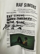 RAF SIMONS ラフシモンズ RAF SIMONS new vogue raf simons hoodie パーカー ホワイト Sサイズ_画像3