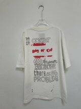 Maison MIHARA YASUHIRO メゾンミハラヤスヒロ プリント ダンス 一緒に 半袖 Tシャツ 希少 中古 Mサイズ_画像3