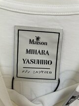 Maison MIHARA YASUHIRO メゾンミハラヤスヒロ プリント ダンス 一緒に 半袖 Tシャツ 希少 中古 Mサイズ_画像4