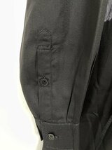 Yohji Yamamoto ヨウジヤマモト グラフィック シャツ 長袖シャツ 長袖 人気 ブラック 希少 中古 Ｍ_画像5