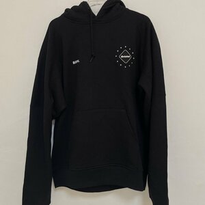 F.C.R.B. F.C.Real Bristol FCRB Bristol BIG LOGO SWEAT HOODIE ビッグロゴスウェットフーディ ブラック 人気 中古 sサイズ