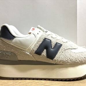 未使用 24.5cm B ニューバランス WL574ZQA ライトグレー new balance