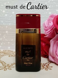 .:*: records out of production rare :*: Cartier perfume Must du Cartier must de Cartiervoya- geo -doto crack EDT30ml