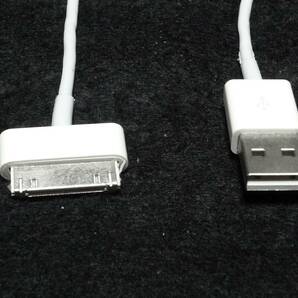 Apple 公式委託製造会社 Foxconn社製 純正充電ケーブル USB Type-A - USB 30ピン Dock ケーブル 1mの画像2