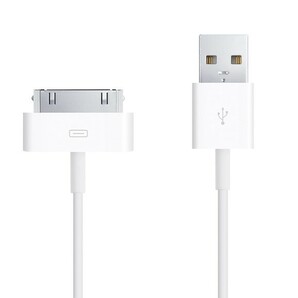Apple 公式委託製造会社 Foxconn社製 純正充電ケーブル USB Type-A - USB 30ピン Dock ケーブル 1mの画像4