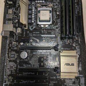 i3-6100+H170-PLUS D3+DDR3メモリ4GBx4枚セット