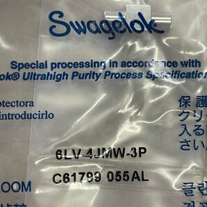 新品(46)★Swagelok 316L VIM-VAR Micro-Fit、ユニオン・ティー、外径サイズ：1/4 インチ 品番：6LV-4JMW-3P 18個セットの画像4