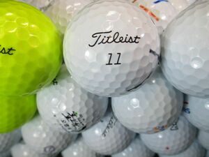 3352【特A２級】タイトリスト Titleist PROV1/PROV1X [イエロー/ホワイト] 50個