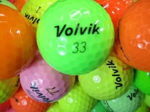 3361【特A級】ボルビック Volvik ◆カラー混合ボール◆ 50個