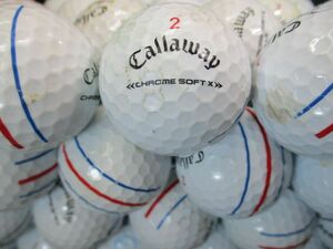 3563【お徳用◎】キャロウェイ Callaway CHROME SOFT/X/LS トリプルトラック 50個