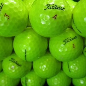 3679【☆☆☆級】タイトリスト Titleist PROV1X [イエロー] [2021～2023年] 50個の画像2