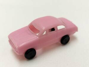  Glyco extra car plastic poly- Crown? pink Classic car Showa Retro that time thing 1960-70 period? present condition goods 