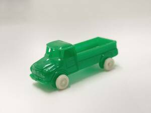  Glyco extra plastic car bonnet truck green Showa Retro that time thing 1960-70 period? present condition goods 