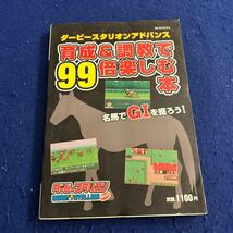 ダービースタリオン◆アドバンス◆育成＆調教で99倍楽しむ本◆実業之日本社◆ゲームボーイアドバンス◆ゲーム攻略本_画像1