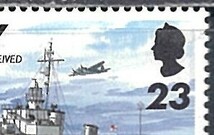 英国ジャージー島 1995年 #710-5(NH) ナチスよりの解放50年 / 飛行機あり_画像2