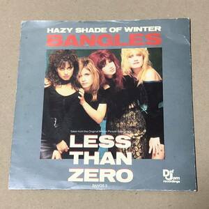 Bangles / Hazy Shade of Winter UK Orig 7' Single