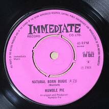 Humble Pie / Natural Born Bugie UK Orig Mono 7' Single_画像1