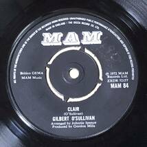 Gilbert O'sullivan / Clair UK Orig 7' Single_画像1