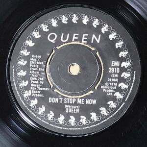 Don't Stop Me Now UK Orig 7' Single