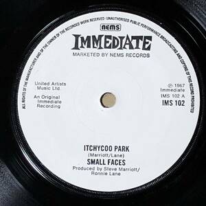 Small Faces / Itchycoo Park UK 70's 7' Single