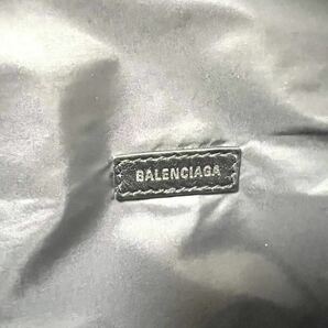 1円 希少 未使用 バレンシアガ BALENCIAGA メンズ ショルダーバッグ ボディバッグ ウエストポーチ ショルダー カバン 鞄 ブラック PVC 黒の画像7