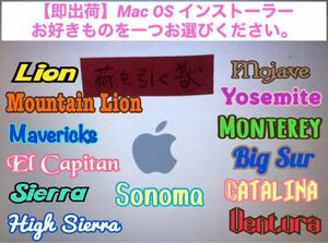 【即出荷】Mac OS インストーラー★商品説明欄のリストより、ご希望OSを一つご指定下さい