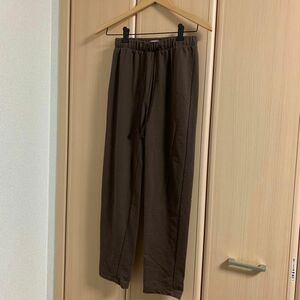 イオン　トップバリュ　ルームウェア　パンツ　部屋着　ブラウン