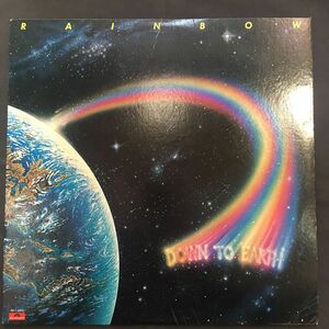 DOWN EARTH/Rainbow ダウン・トゥ・アース レインボー LPレコード US盤