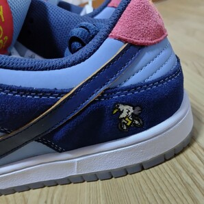 NIKE ナイキ Dunk Low SB ダンク ロー エスビー Why So Sad? ワイソーサッド ブルー スケートボード スニーカー 27.5cmの画像2