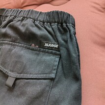 XLARGE エクストララージ PEACE AND FLOWER PANTS ズボン パンツ フローラル 花柄 ブラック XL 刺繍_画像3