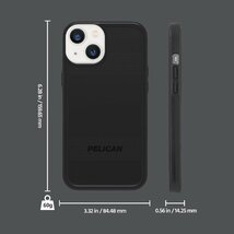 送料無料★Pelican iPhone 13/14 ケース ハードケース 耐衝撃 高強度 (黒)_画像6